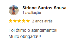 Avaliacao de cliente real no Google, numero 9